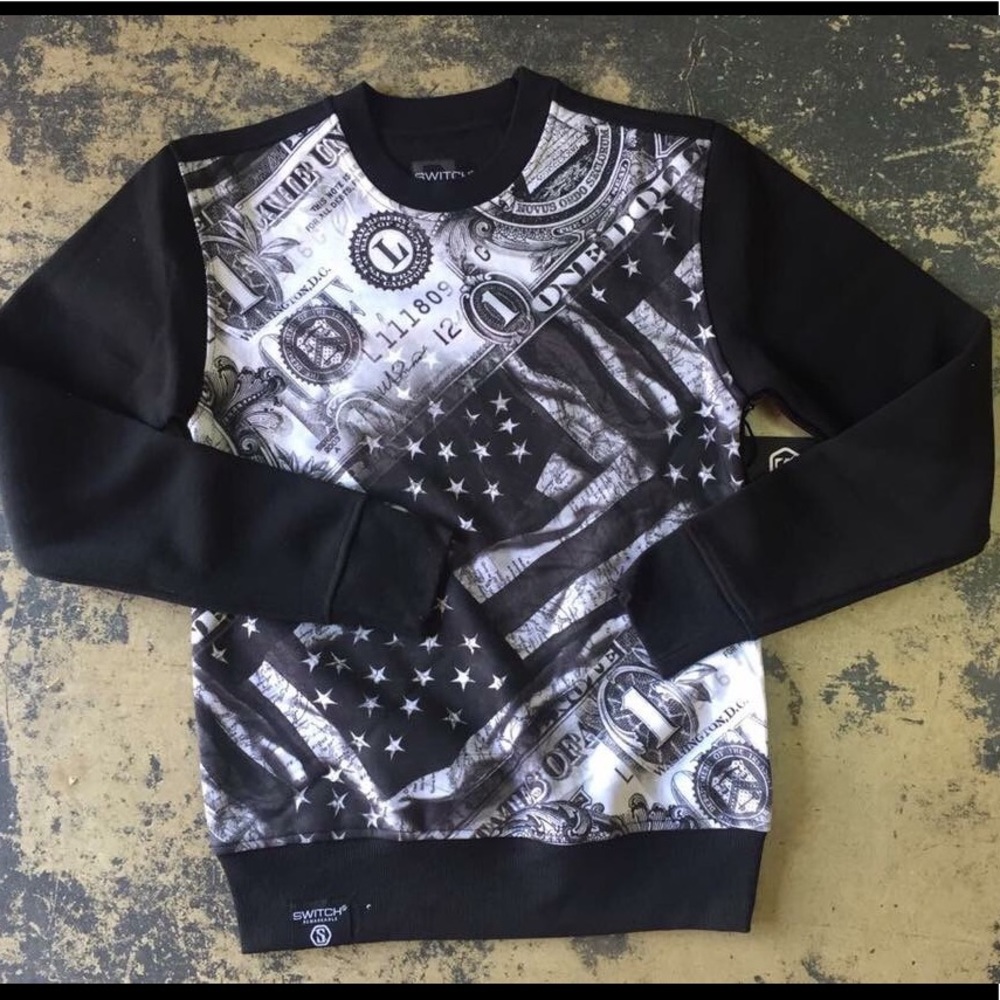 Men’s Dollar Bill Sweatshirt